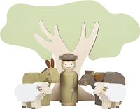 Small Foot - houten kerstkribbe speelset - thumbnail