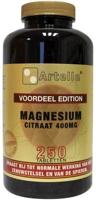 Artelle Magnesium Citraat 400mg 250Tabletten - thumbnail