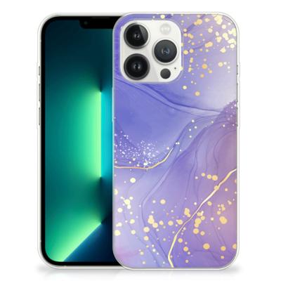 Smartphone hoesje voor iPhone 13 Pro Max Watercolor Paars