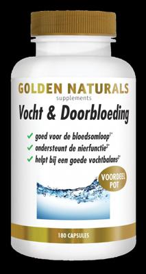 Golden Naturals Vocht & Doorbloeding Capsules Golden Naturals Vocht & Doorbloeding Capsules