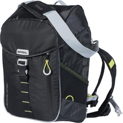 Basil Rugtas miles daypack nordlicht zwart | 17l