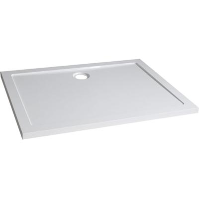 Xellanz Luxe Rechthoekige SMC Douchebak 120x80 cm Wit