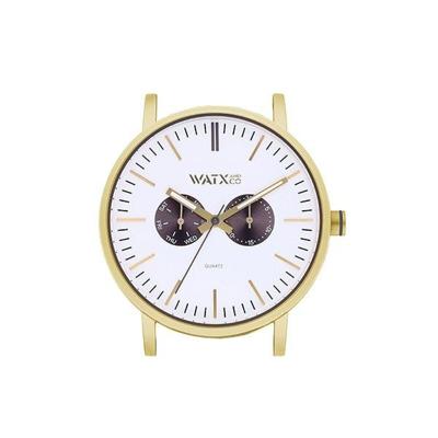 Horloge Uniseks Watx & Colors WXCA2744 Gouden (Ø 44 mm) Horloge Uniseks Watx & Colors WXCA2744 Gouden (Ø 44 mm)