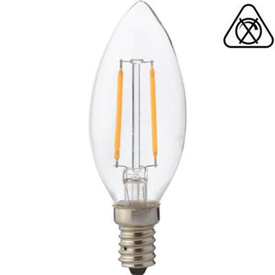 LED Lamp - Kaarslamp - Filament - E14 Fitting - 4W - Natuurlijk Wit 4200K