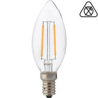 LED Lamp - Kaarslamp - Filament - E14 Fitting - 4W - Natuurlijk Wit 4200K - thumbnail