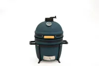 Compact kamado barbecue blauw 16 inch - thumbnail
