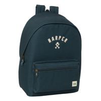 Laptoptas Harper & Neyer Marineblauw 31 x 44 x 18 cm - thumbnail