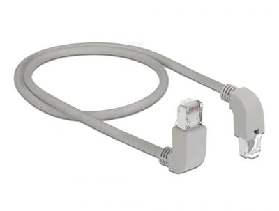 Delock 85861 RJ45 Netwerkkabel, patchkabel CAT 6 S/FTP 0.50 m Grijs 1 stuk(s)
