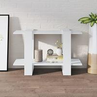 Boekenkast/kamerscherm 80x30x51 cm wit - thumbnail