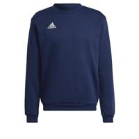 adidas Entrada 22 Crew Sweater Donkerblauw Wit - thumbnail