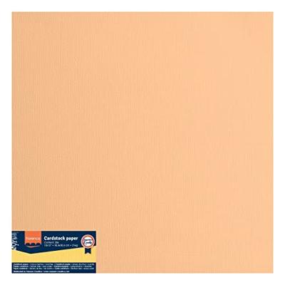 Florence • cardstock papier 216g textuur 30,5x30,5cm sorbet 20x
