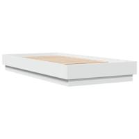 Bedframe met LED-verlichting wit 90x190 cm - thumbnail