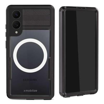 Mobilize MagSafe Compatible Waterproof Case Samsung Galaxy S25 Edge 5G Clear/Black