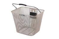 Basil B.V. Fietsmand basil bilbao kf bevestiging 26 x 22 x 27 cm - nude metallic - thumbnail