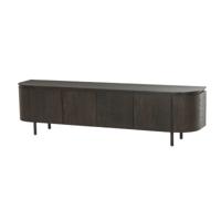 Livingfurn TV-meubel 'Tobago' Eiken, 210cm, kleur Espresso - thumbnail