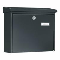 Burg-Wächter | Brievenbus | Wandbrievenbus Amsterdam | Antraciet - thumbnail