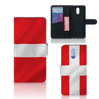 Nokia 2.3 Bookstyle Case Denemarken - thumbnail