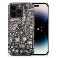 iPhone 15 Pro Dierenprint Telefoonhoesje Krokodillenprint - thumbnail