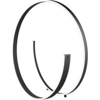 LED Vloerlamp - Cinque Cinardi - 1 Lichtpunt van 42 Watt - Dimbaar - Aanpasbare Lichtkleur - Voetschakelaar - Mat Zwart - Metaal - thumbnail