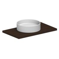 Royal Plaza Latona opzetwastafel rond 45cm zonder kraangat wit 39487 - thumbnail