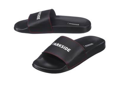 PARKSIDE Heren slippers (Zwart, 44) PARKSIDE Heren slippers (Zwart, 44)