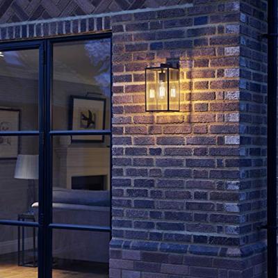 Astro Lighting Box Lantern 350 Buiten Wandlamp - Zwart