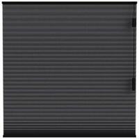 Fenstr plisségordijn Toronto dubbel 25mm lichtdoorlatend - zwart (15021) - thumbnail