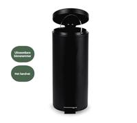 Pedaalemmer brasq 30 liter zwart - thumbnail