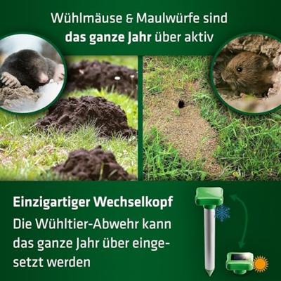 Gardigo Woelmuisverschrikker Functies: Ultrasoon 1 stuk(s)