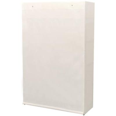 VidaXL Kledingkast stof en grenenhout 110x40x170 cm