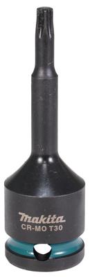 Makita Accessoires Slagschroefbit T30x78mm Impact Black 1/2" VK - E-19794