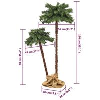 Kerstboom met LED 90 cm en 150 cm - thumbnail