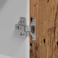 Keukenwandkast 60x31x60 cm spaanplaat oud hout - thumbnail