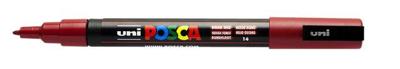 Paintmarker uni posca pc3m f donkerrood | 6 stuks Paintmarker uni posca pc3m f donkerrood | 6 stuks