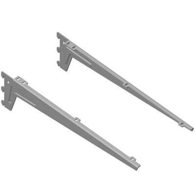 Winkelträger 10300 L.480mm p.Träger 65kg STA weißalu.