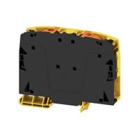 Weidmüller 2663270000 Doorgangsserieklem Steekaansluiting Zwart 5 stuk(s) - thumbnail