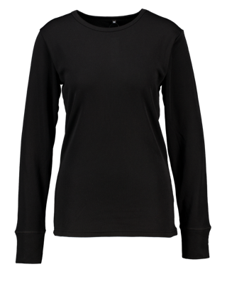 Rib Thermo T-shirt - Zwart