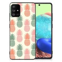 Samsung Galaxy A71 Back Cover Hoesje Ananas - thumbnail
