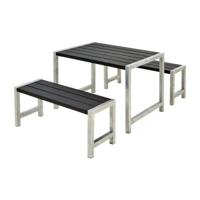 Tuinset Industrieel Café Zwart - thumbnail