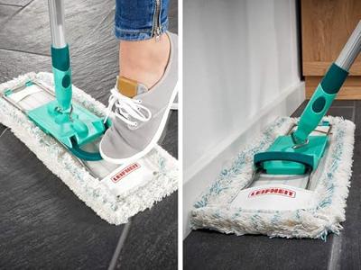 Leifheit Mop twist systeem blauw Leifheit Mop twist systeem blauw