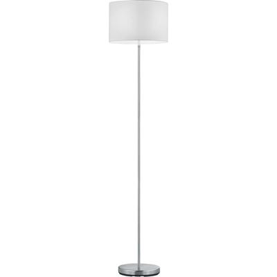 LED Vloerlamp Mat Wit Aluminium - E27 Fitting - Modern Design