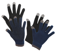 Rijhandschoen Magic Touch zwart 1size4all - thumbnail