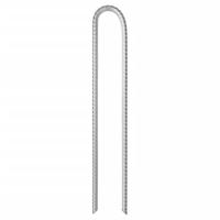 VidaXL Tentharingen 6 st u-vormig ø10 mm 37 cm gegalvaniseerd staal - thumbnail