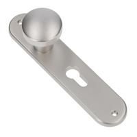 AMI langschild met vaste knop (50mm) ovaal - cilindergat - PC 72 - F1 - 322976 - thumbnail