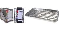 BBQ Aluminium Grillschalen Set 4 Stuks - thumbnail