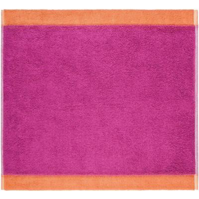 Cawö Cawo Lifestyle Splash Doubleface 7071 Gezichtsdoekje 30x30 pink/mandarine