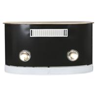 Barmeubel DKD Home Decor Wit Bruin Zwart 157 x 52 x 90 cm BAR - thumbnail