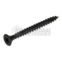 Blackline spaanplaatschroef [100x] - HCP - platkop - TX-20 - 4.0x30mm - thumbnail