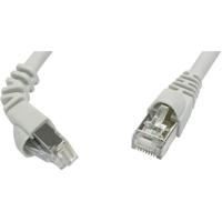 Telegärtner 100008287 RJ45 Netwerkkabel, patchkabel CAT 6A S/FTP 2.00 m Grijs Vlambestendig, Snagless 1 stuk(s) - thumbnail
