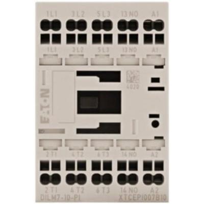 Eaton DILM7-10(230V50HZ,240V60HZ)-PI Vermogensbeveiliging 3x NO 3 kW 7 A Met hulpcontact Geschikt voor merk (relais): Eaton Piece 1 stuk(s)